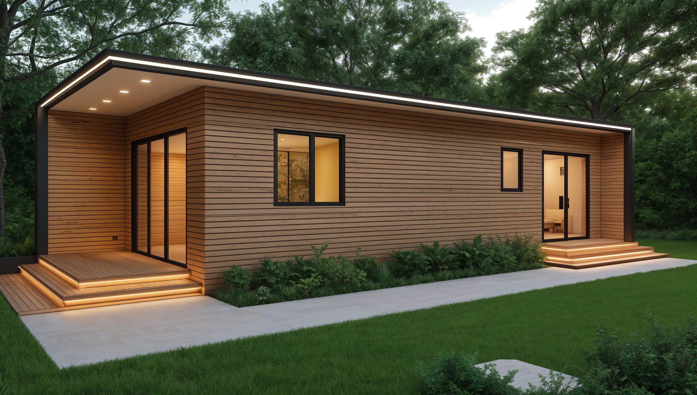 Smart Compact Living Prefab ADU Layout | Fast Struct